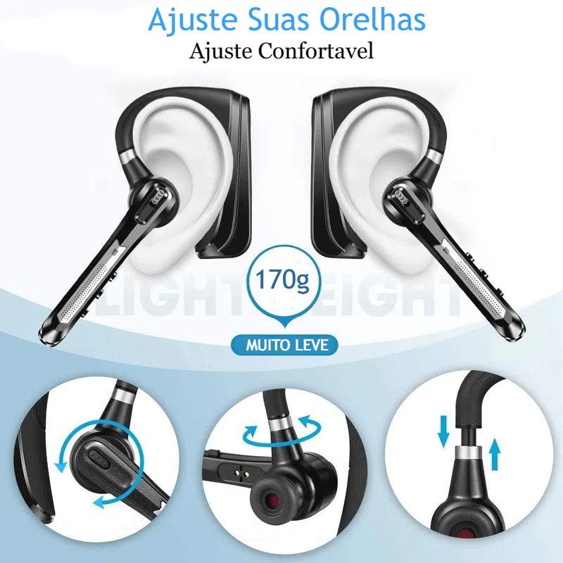 Fone Bluetooth B3 com microfone - Point Smart