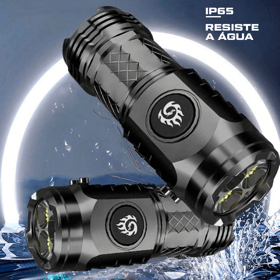 Lanterna Tática Indestrutível Power Flash 1 UNIDADE