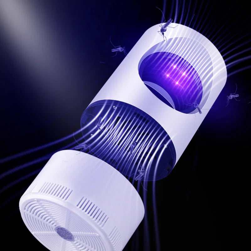 Armadilha Killer Mata Mosquito Pernilongo Inseto Led 12v