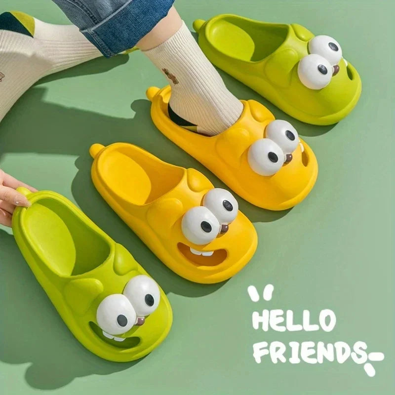 Pantufas de Cachorro com olho Grande