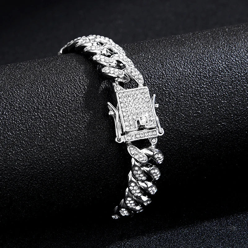 Corrente Ice Hip Hop Geometricts Masculino