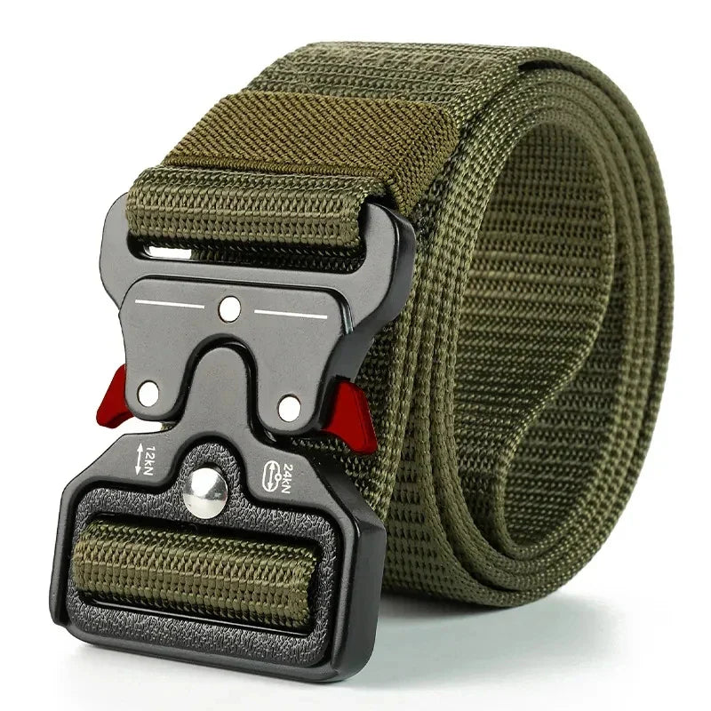 Cinto Tático Militar Com Fivela de Engate Rápido