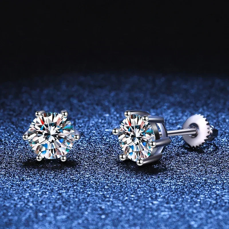 Brinco Ice Moissanite Masculino