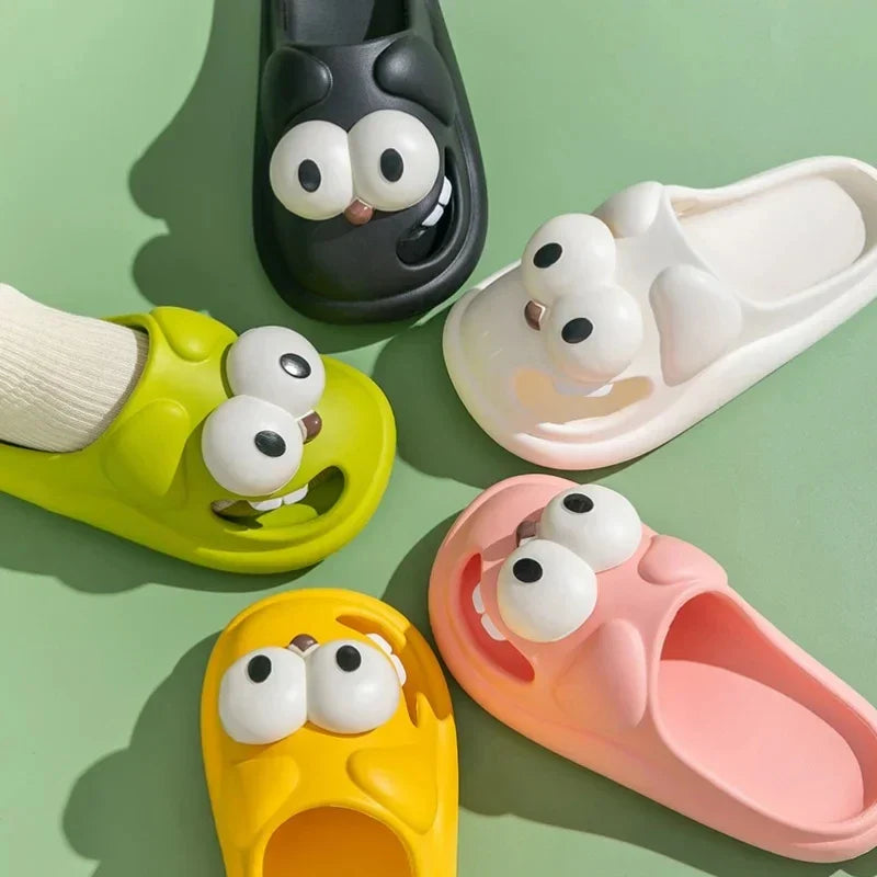 Pantufas de Cachorro com olho Grande
