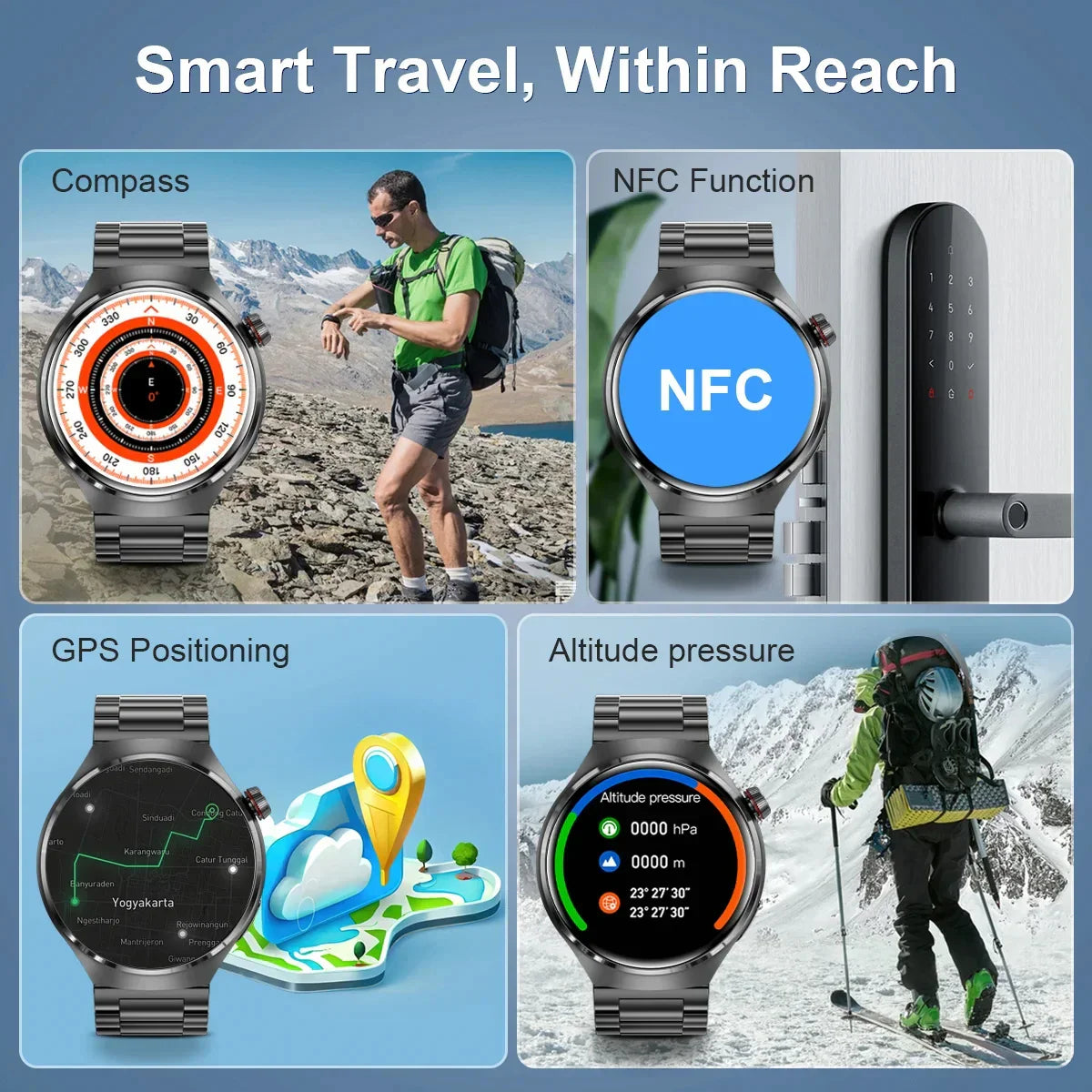 Relógio Smart Watch GT4 Pro Ultra Masculino
