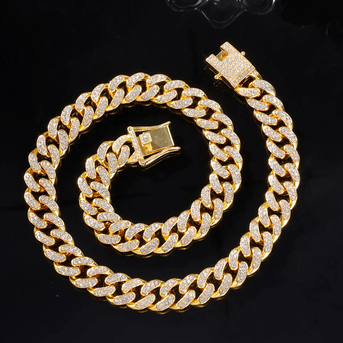 Corrente Ice Hip Hop Geometricts Masculino