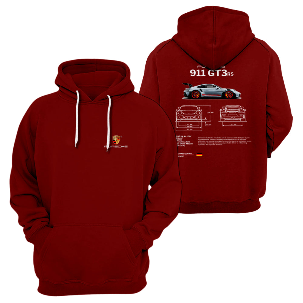 Moletom de Frio Edição Porsche GT3 RS 992