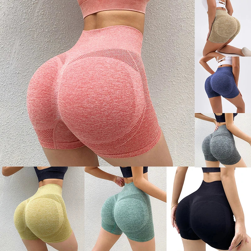 Shorts Leggings Femininos Esportivos - Ciclismo - Corrida - Fitness