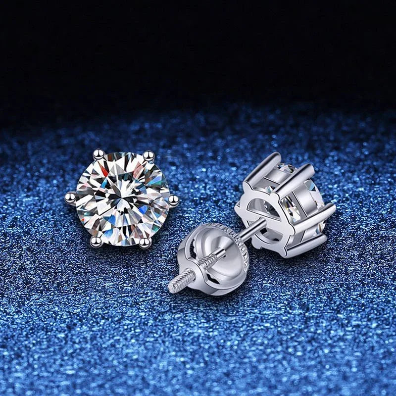 Brinco Ice Moissanite Masculino