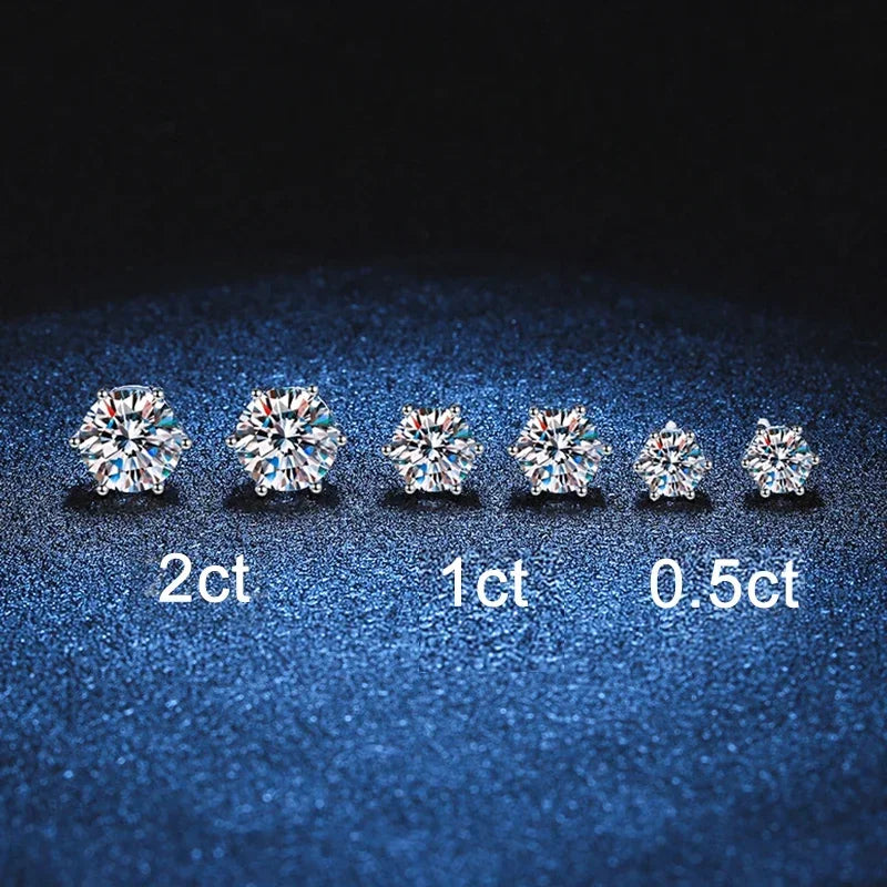 Brinco Ice Moissanite Masculino