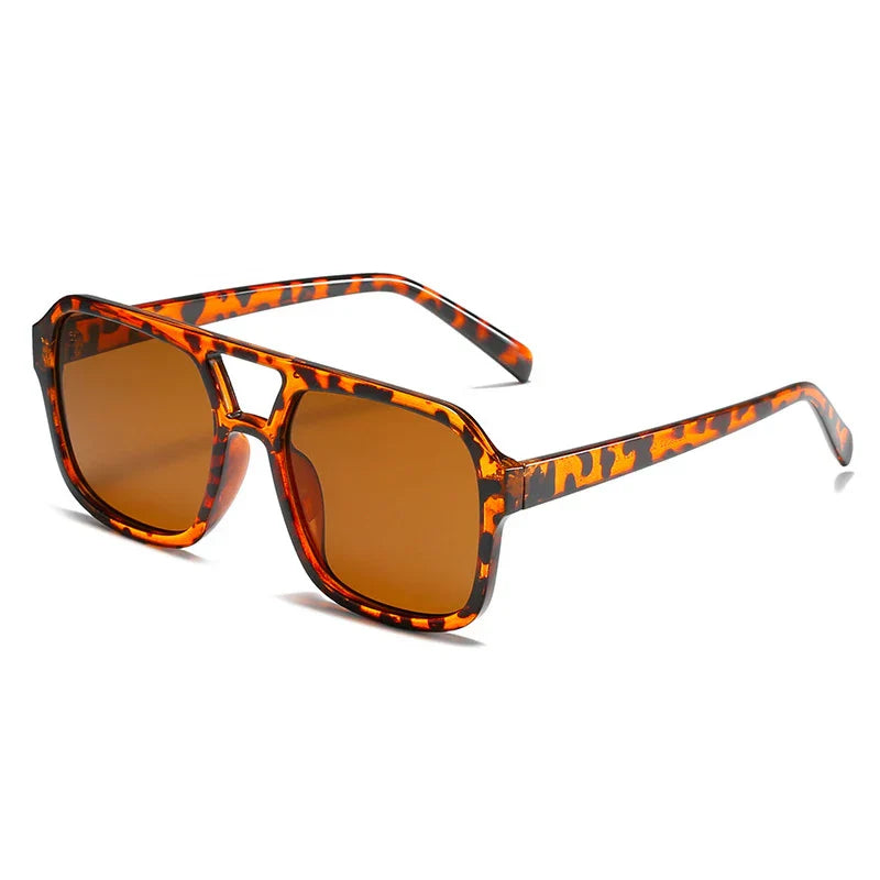 Óculos de Sol Retrô Quadrados Vintage Femininos