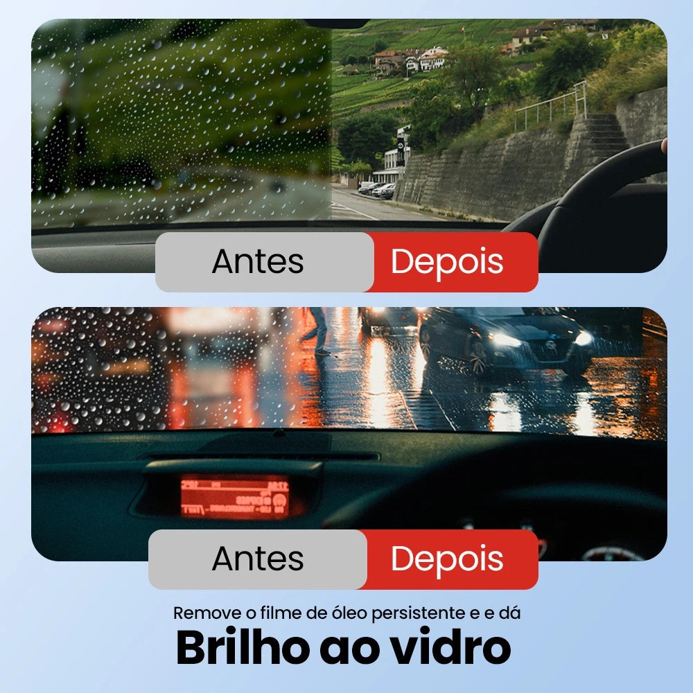 Escova de Limpeza Impermeabilizadora de Vidro AquaGlide™