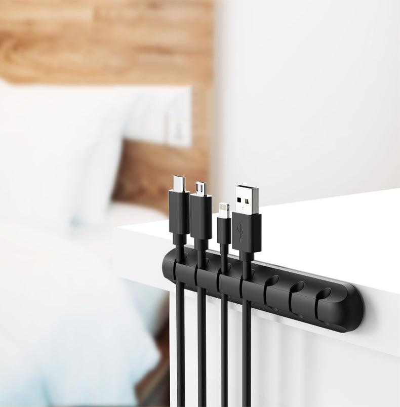 Separador e Organizador de Cabos para Mesa - Point Smart