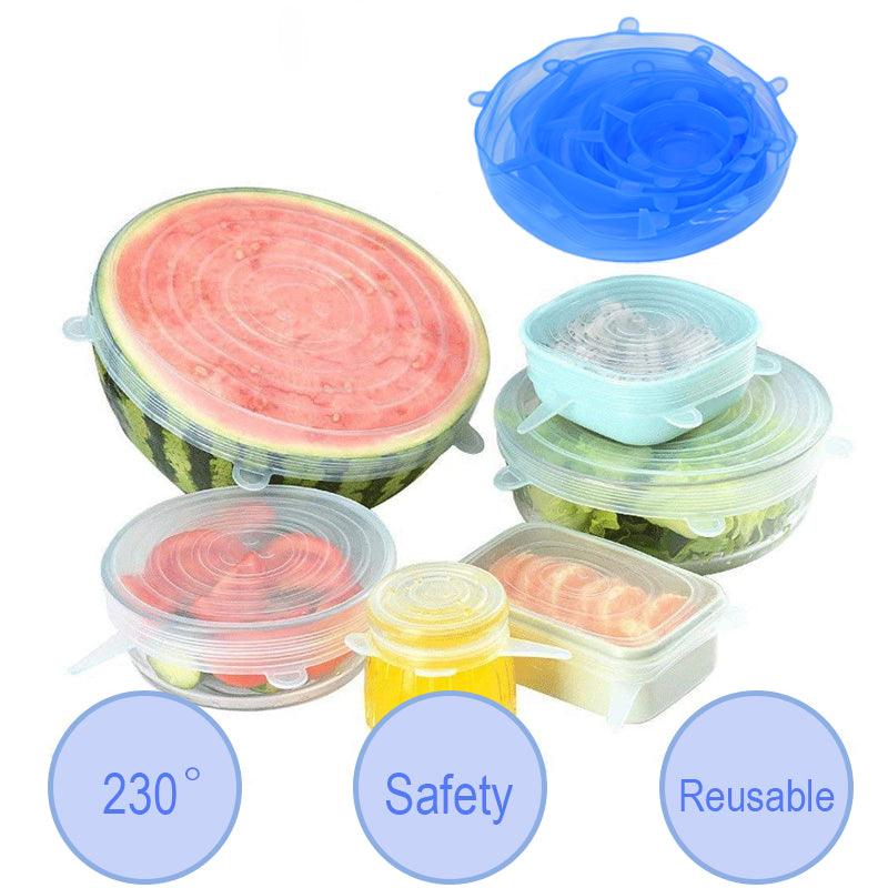 Tampas de Silicone Adaptáveis 12 Peças - Point Smart