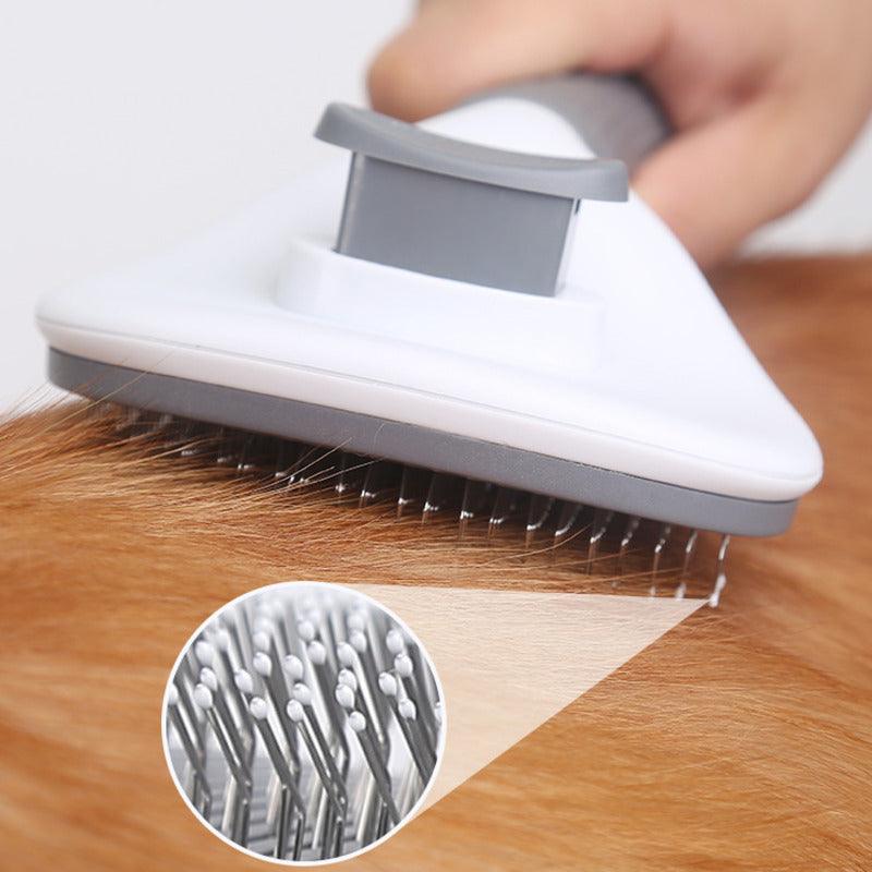 Escova Autolimpante para Remoção de Pelo de Gato e Cães - Point Smart