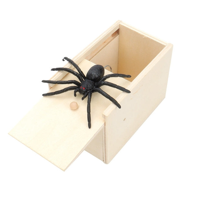 Caixa com Aranha Assustadora