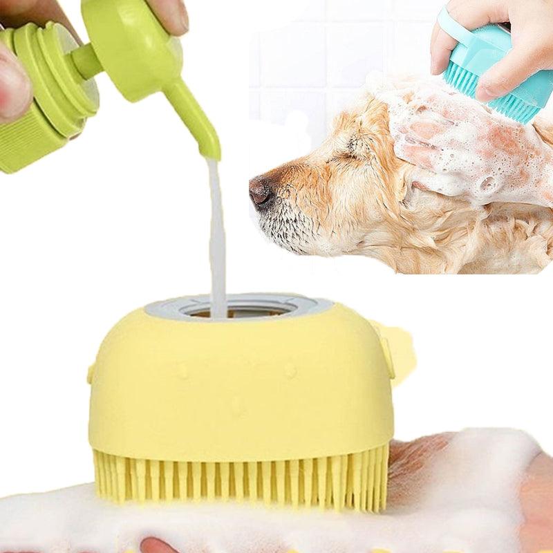 Escova de Banho e Massageadora para PET - Point Smart
