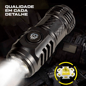 Lanterna Tática Indestrutível Power Flash 1 UNIDADE