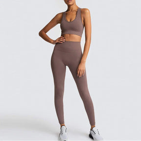 Conjunto Fitness Feminino [Shorts +Top]