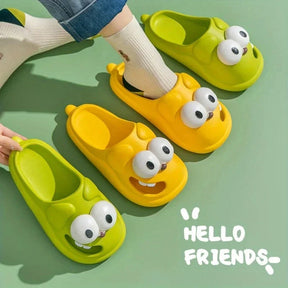 Pantufas de Cachorro com olho Grande