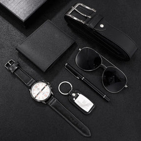 Kit Prensente Masculino [Relógio, Óculos Carteira, Sinto]
