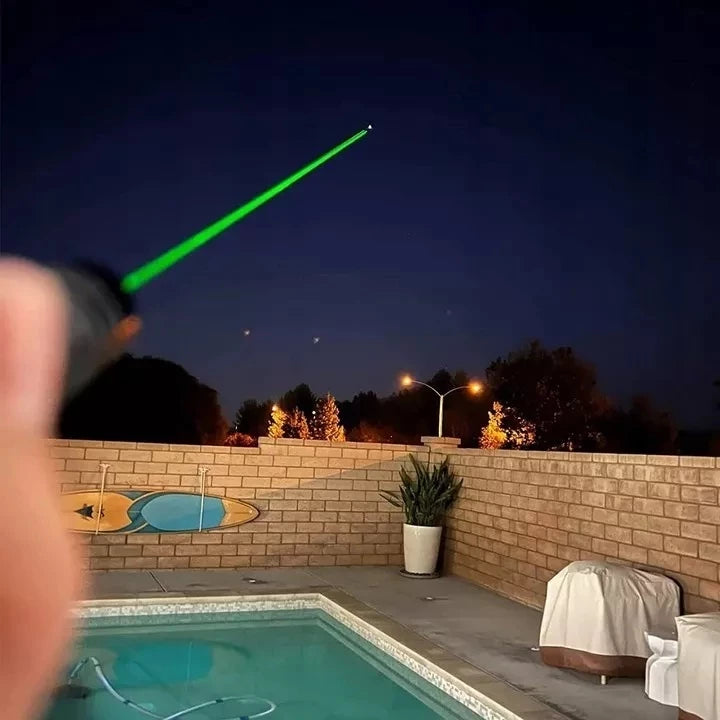 Caneta Laser Phantom Pro [50KM] Recarregável (QUEIMA DE ESTOQUE)