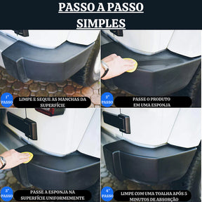Cera Revitalizara de [Plástico e Couro] + Pretinho para Pneu (ÚLTIMAS UNIDADES)